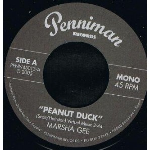 Gee, Marsha 'Peanut Duck' + Count Yates 'Chimpanzee'  7"  back in stock!